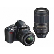 Nikon D3100 Digital SLR Camera with Nikon AF-S VR DX 18-55mm lens